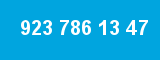 923 786 13 47